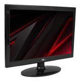 Monitor Led 15.4 Polegadas Vga/hdmi Vesa Cor Preto 110v/220v