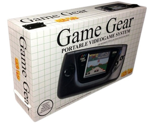 Caixa Vazia Game Gear De Madeira Mdf