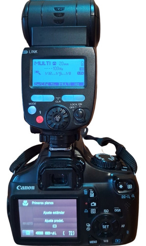 Camara Digital Pro Canon Eos Rebel T3 ,  Flash Yongnou Yn685