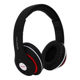 Audifonos Manos Libres Bluetooth Diadema Necnon Superbass Color Negro