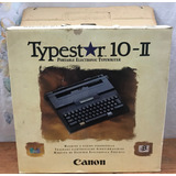 Máquina De Escrever Eletrônica Canon Typestar10 C Defeito
