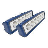 Faro 6 Led Fa-lh106 Barra 18w Auxiliar Fijo Y Estrobo