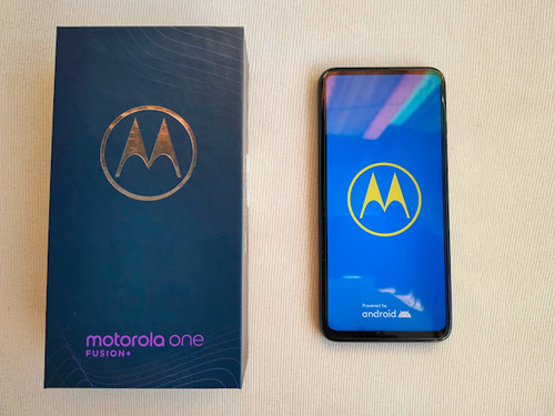 Motorola One Fusion+ Dual 128gb Azul Safira 4gb Ram Xt2067-2