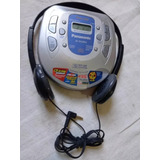 Discman Panasonic Sl-sx289v Radio Am-fm Con Auricular 