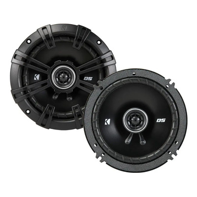 Set Bocinas Coaxiales Kicker Dsc6504 Dsc650 240w 6.5 2 Vias Color Negro | Meses sin interés