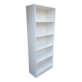 Estante Librero Blanco 180×70×32cm