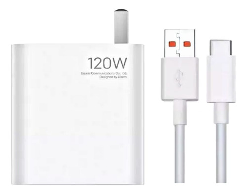 Cargador Xiaomi 120w Incluye Cable Usb-c Turbo