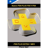 Playstation Plus 1 Mes 1 Mes Psn Ps4 Y Ps5 Nivel Extra