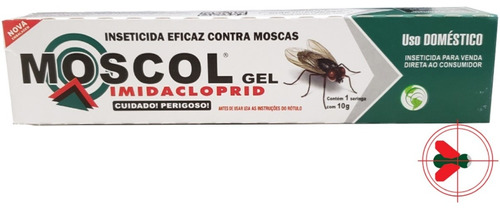 Gel Moscol,novo Aliado No Combate As Moscas Domésticas 10g