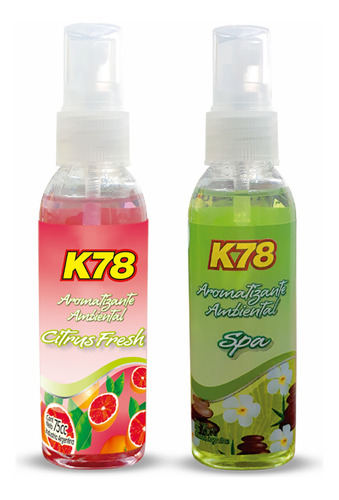 Pack X 2 Aromatizante Ambiental Super Concentrado K78