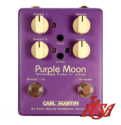 Pedal De Guitarra Carl Martin Purple Moon - Fuzz/vibe