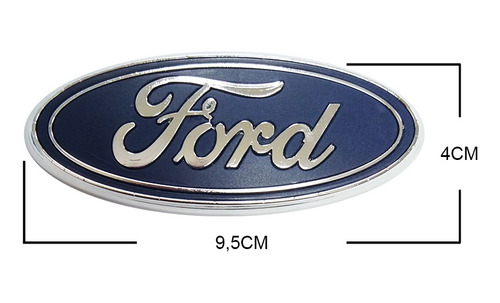 Emblema Logo Ford De Fiesta Ford Ka Ford Focus Foto 2