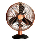 Ventilador De Mesa Protalia Vd-16m Cobre Con 4 Palas De  Metal, 12  De Diámetro 220 v