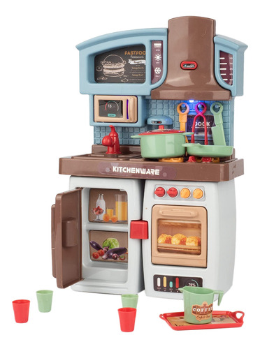 Juego De Cocina H5toddler Toys, Accesorios Para El Hogar, Ju