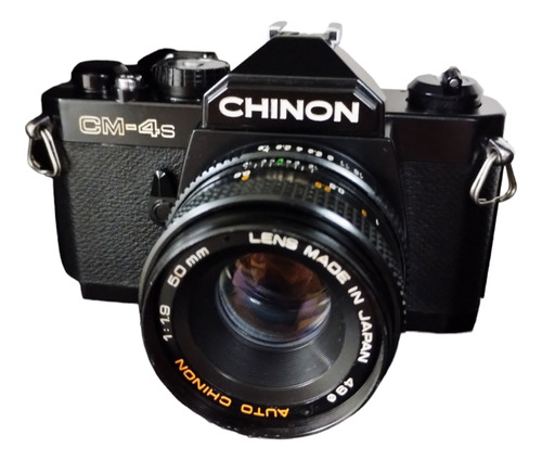 Cámara Chinon Cm-4s Black F1.9 50mm Réflex Analógica 35mm