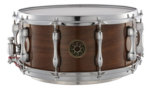 Sakae Sd1465wnj Tambor Walnut 14  X 6.5  C/funda