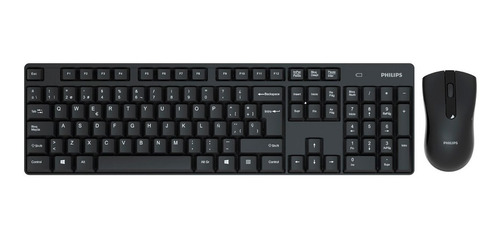 Combo Kit Teclado+mouse Inalambrico Philips C501 Pc Notebook