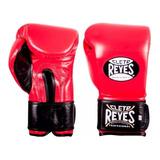 Guantes Box Cleto Reyes Extra Acojinado Rojos 16 Oz.