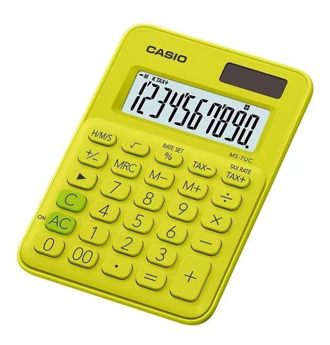 Calculadora Casio Ms-7uc Linea Mi Estilo Varios Colores