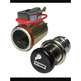 Encendedor Universal Para Auto Completo Con Luz 12v