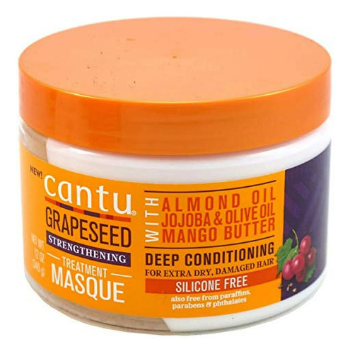 Cantu Grapeseed Strengtening Tratamoento Para Cabello 340g