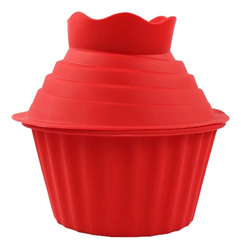 Molde Muffin Grande Cupcake Magdalena 3 Piezas 3 D Gigante