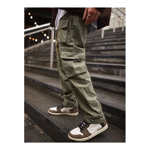 Hip Hop Streetwear Jogger Pantalones Cargo