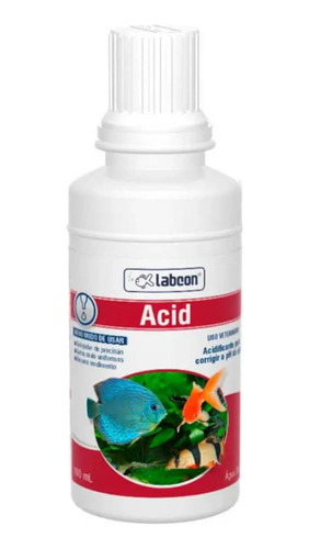 Labcon Acid 100ml Acidificante Para Aquários