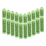 Pilas Solares Aaa Triple Nimh De 600mah 1.2v Recargable...