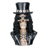 Busto Slash Calavera Figura Coleccionable De Esqueleto Guns 