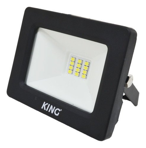 Reflector Proyector Led 10w Exterior King Luz Fría Ip65