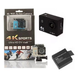 Camara Deportiva Acction 4k Ultra Hd Wifi Sumergible 30m