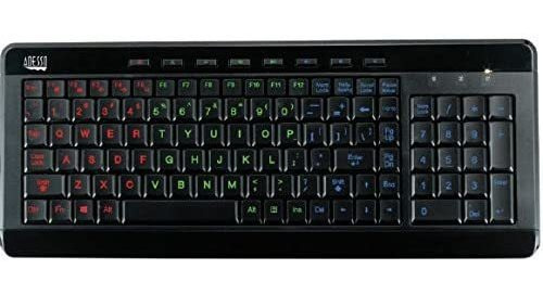 Adesso Akb-120eb - Teclado Multimedia Compacto Con I