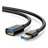 Cabo Extensão Ugreen Usb 3.0 Para Usb A Fêmea 5gbps 1 Metro