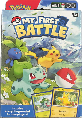 My First Battle - Baraja De Combate En Ingles Pokemon Tcg 