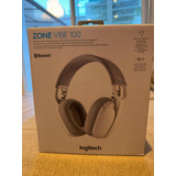 Auriculares Logitech Zone Vibe 100 Blancos Sin Uso