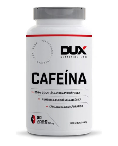 Cafeína Dux - 90caps