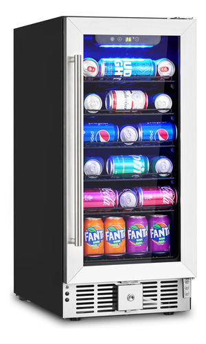 Garvee Refrigerador De Bebidas  110 Latas, Mini Refrigerado