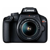  Canon Eos Rebel Kit T100 + Lente 18-55mm Is Ii Dslr Color  Negro