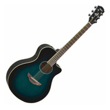 Yamaha Apx600 Guitarra Electroacústica Oriental Blue Burst