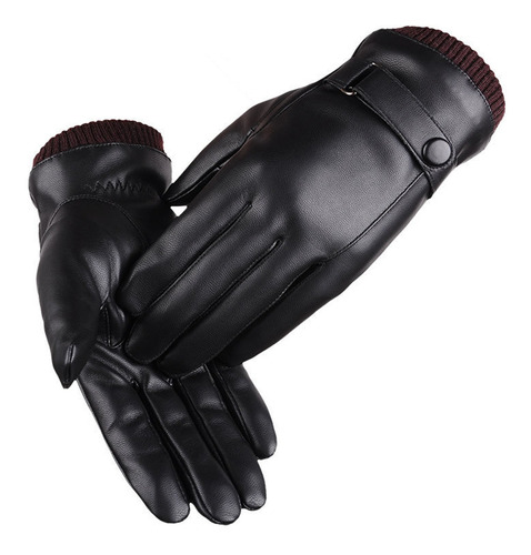 Guantes De Invierno Para Clima Frío, Piel Suave Con Pantalla