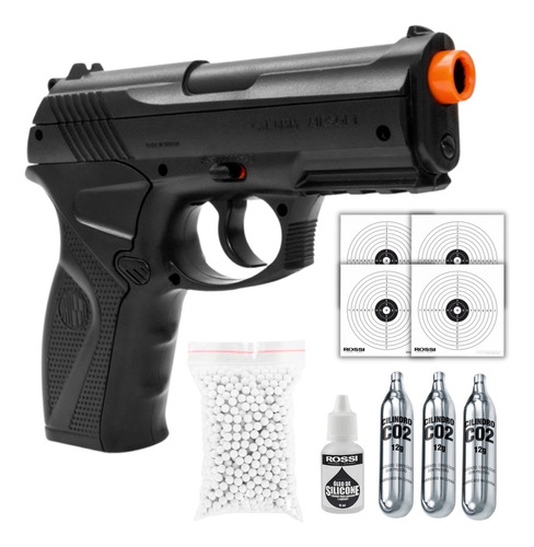 Pistola Pressão Co2 Rossi C11 Airsoft 6mm