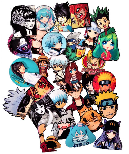 30 Calcomanias-parche Stickers Pegatinas Adhesivas Anime S1