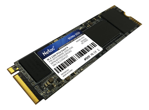 Hd Ssd Mnvme M.2 Netac N930e Pro Pci Express 2280 128gb