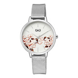 Reloj Q&q Análogo Para Mujer Qz67j221y