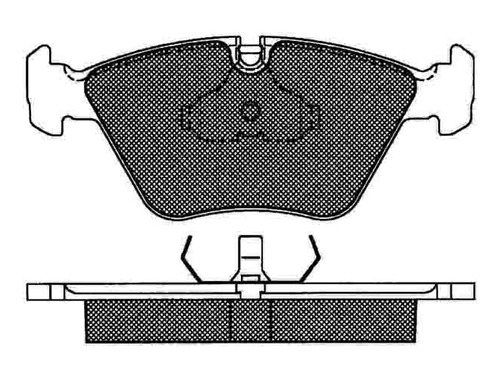 Pastillas Freno Para Bmw Serie M M3/m5 82/94 Del. Foto 2