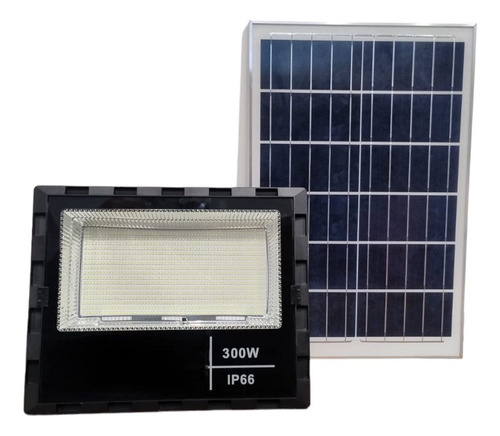 Reflector Led Solar 300w Exterior Alta Eficiencia