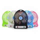 Mini Ventilador Enfriador 3 Velocidades Portátil Escritorio