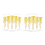 10 Copas De Champagne Copa Acrilico Copa Plastico Copa De Plastico Copas Champagne Copas Champaña Copa De Acrilico Copa De Plastico 5oz/162ml Pasteleriacl