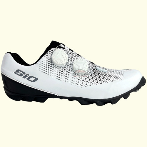 Zapatillas Mtb Sio Kr1 Blancas Doble Boa